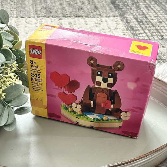 LEGO Valentine's Brown Bear 40462 ~ New 2021 ~ 245 pieces - Picture 5 of 6